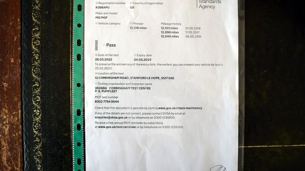1998 MGF Mk1 Roadster For Sale (picture :index of 136)