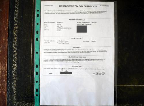 1998 MGF Mk1 Roadster Te koop (foto 138 van 144)