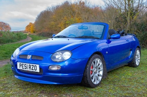 2001 MG MGF Trophy 160 Te koop (foto 2 van 208)