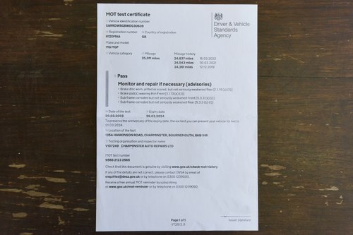 1997 MG MGF 1.8i VVC In vendita (immagine 168 di 169)