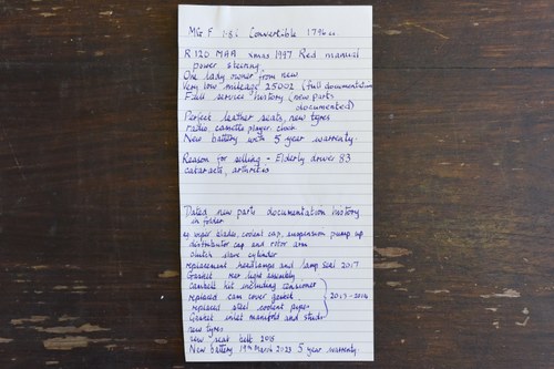 1997 MG MGF 1.8i VVC In vendita (immagine 162 di 169)