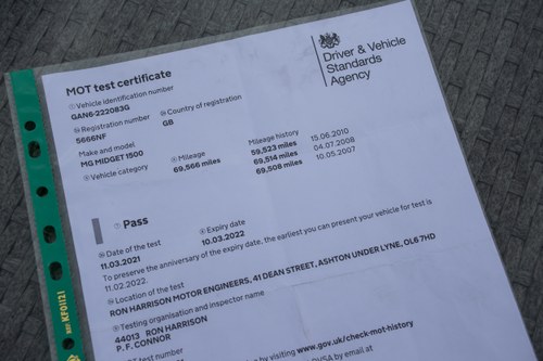 1979 MG Midget 1500 - Rubber Bumper à vendre (picture 106 of 107)