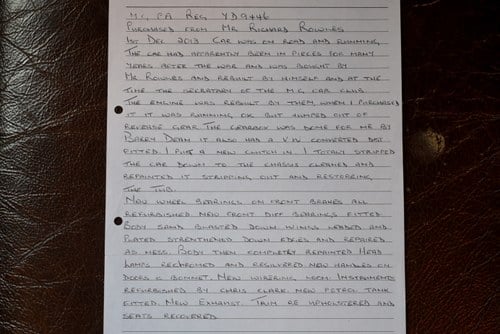 1934 MG PA Midget Te koop (foto 120 van 121)