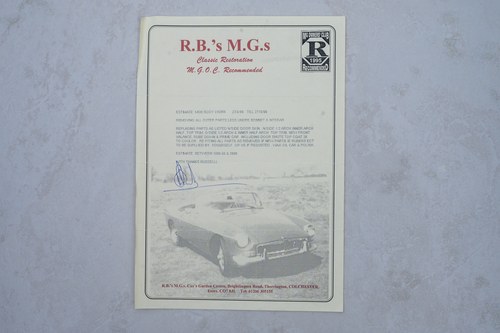 1969 MGB Roadster For Sale (picture 133 of 137)