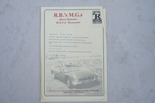 1969 MGB Roadster For Sale (picture 132 of 137)