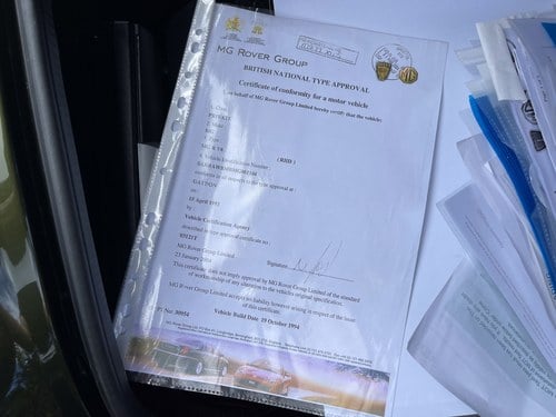 1995 MG RV8 Te koop (foto 197 van 203)