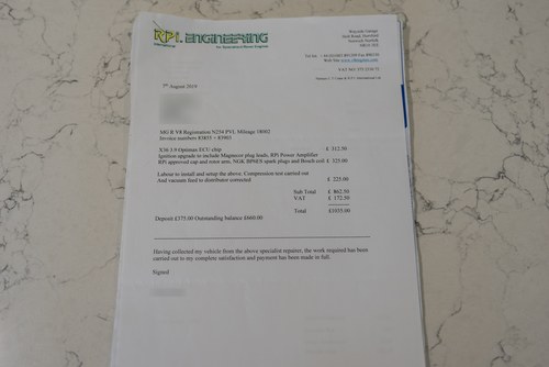 1996 MG RV8 à vendre (picture 202 of 239)