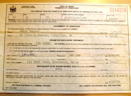 1949 MG TC Midget For Sale (picture 113 of 124)