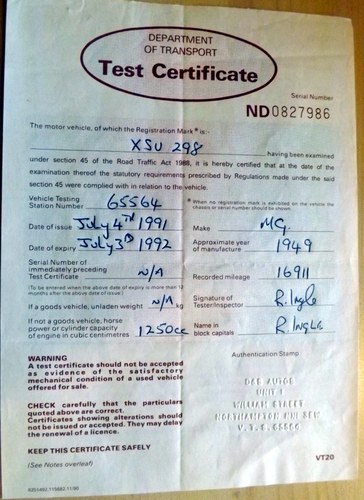 1949 MG TC Midget For Sale (picture 114 of 124)