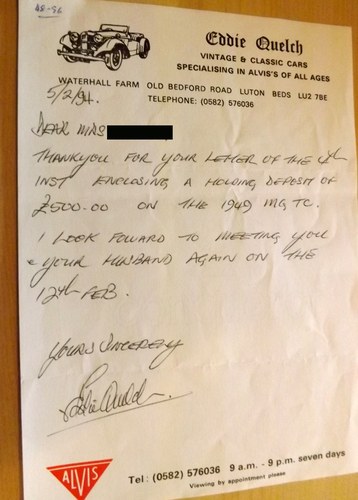 1949 MG TC Midget For Sale (picture 118 of 124)