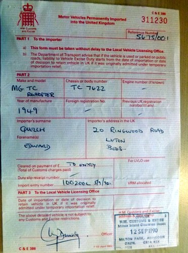 1949 MG TC Midget For Sale (picture 112 of 124)