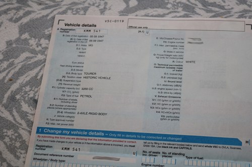 1947 MG TC Midget Te koop (foto 71 van 78)