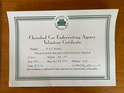 1950 MG TD/TF En venta (imagen 163 de 172)