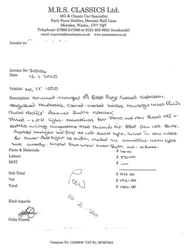 1954 MG TF 1500 zum Verkauf (Bild 116 von 130)