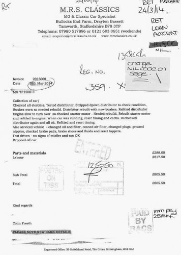 1954 MG TF 1500 zum Verkauf (Bild 124 von 130)