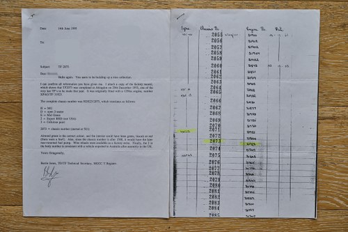 1953 MG TF zum Verkauf (Bild 178 von 183)