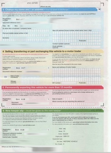 1953 MG TF zum Verkauf (Bild 183 von 183)