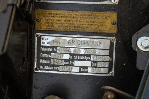 1955 MG TF 1500 En venta (imagen 90 de 123)