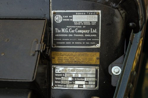 1955 MG TF 1500 En venta (imagen 88 de 123)