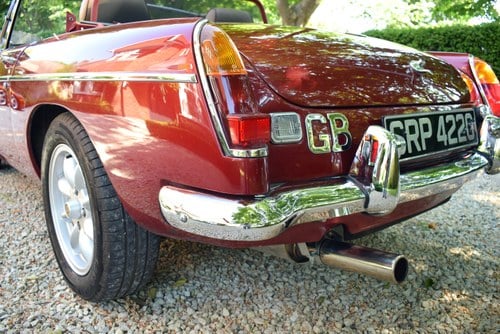 1969 MGB V8 Roadster In vendita (immagine 93 di 153)
