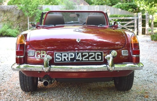 1969 MGB V8 Roadster In vendita (immagine 83 di 153)