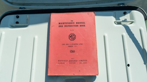 1949 MG Y Type à vendre (picture 128 of 134)