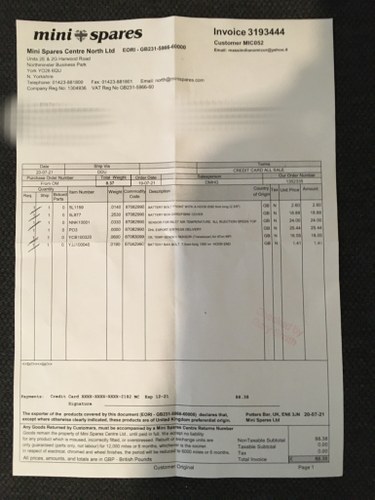1998 Rover Mini British Open Classic LHD For Sale (picture 155 of 208)