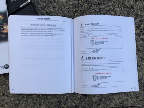 2001 Rover Mini Cooper Sport 500 For Sale (picture 134 of 136)