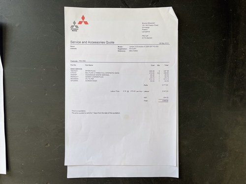 2012 Mitsubishi Lancer Evo X GSR FQ-330 GA à vendre (picture 136 of 142)