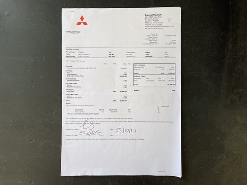 2012 Mitsubishi Lancer Evo X GSR FQ-330 GA à vendre (picture 138 of 142)