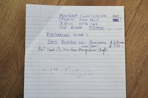 1982 Montesa Cota 348 Trials/Sidecar For Sale (picture 75 of 76)