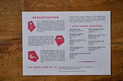 1964 Morgan Plus Four Plus Coupe Te koop (foto 175 van 191)