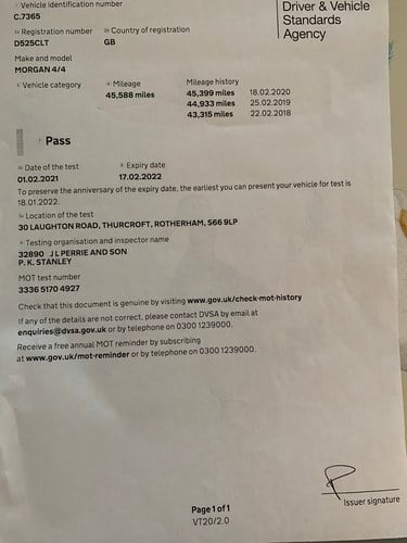 1987 Morgan 4/4 For Sale (picture 62 of 64)