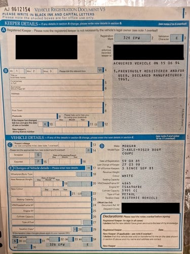 1961 Morgan Plus 4 DHC In vendita (immagine 217 di 235)