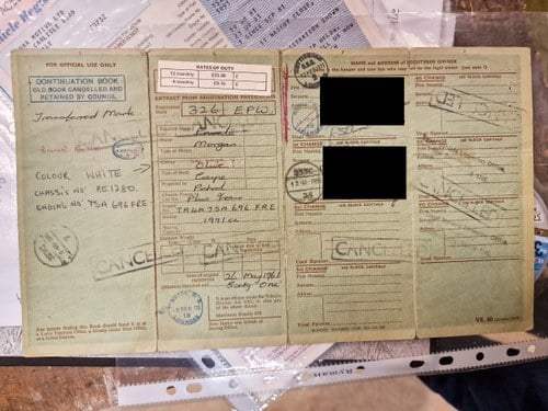 1961 Morgan Plus 4 DHC In vendita (immagine 220 di 235)