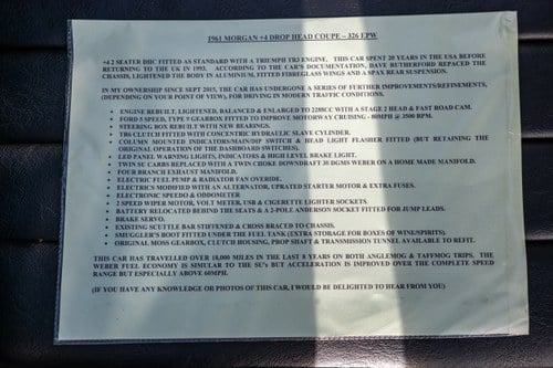 1961 Morgan Plus 4 DHC In vendita (immagine 206 di 235)