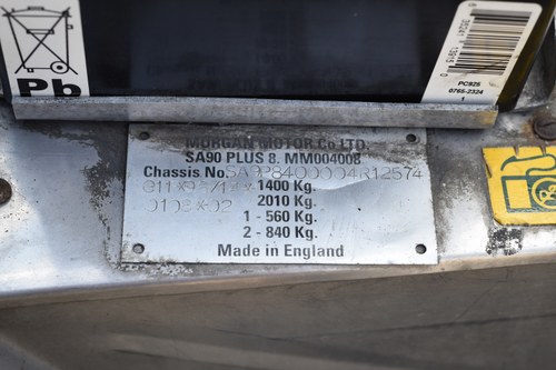 2001 Morgan Plus 8 à vendre (picture 111 of 141)