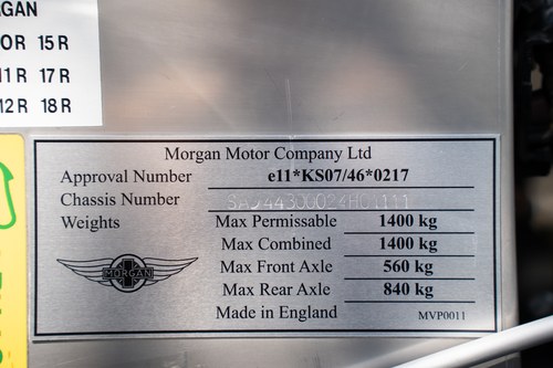 2008 Morgan Roadster V6 Lightweight FIA Te koop (foto 142 van 176)