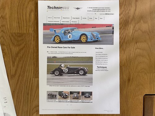 2008 Morgan Roadster V6 Lightweight FIA Te koop (foto 171 van 176)