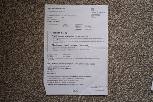 1968 Morris Minor 1000 For Sale (picture 192 of 238)