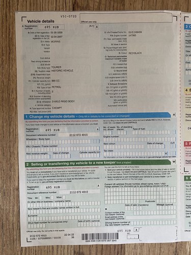 1936 Morris 8 Tourer à vendre (picture 194 of 195)