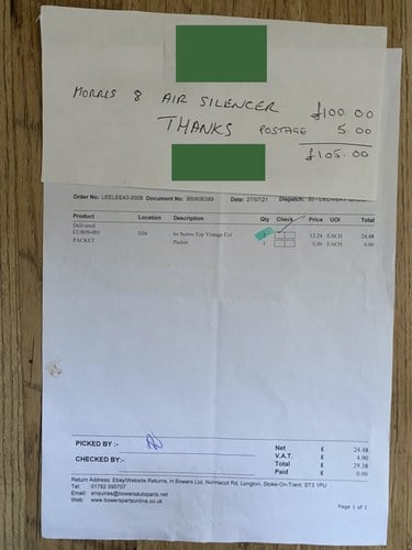 1936 Morris 8 Tourer à vendre (picture 185 of 195)