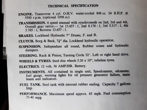 1962 Morris Jimini Mini Moke En venta (imagen 102 de 104)