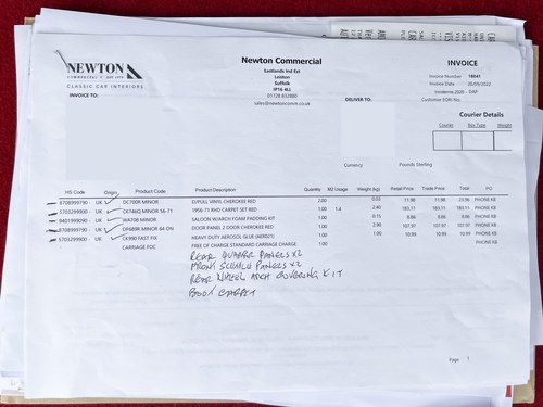 NO RESERVE - 1966 Morris Minor 1000 In vendita (immagine 191 di 203)
