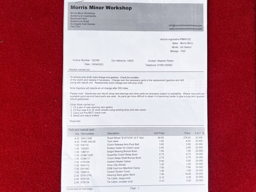 NO RESERVE - 1966 Morris Minor 1000 In vendita (immagine 199 di 203)