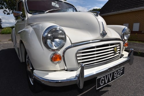 1967 Morris Minor Saloon 1000 Series III In vendita (immagine 65 di 99)