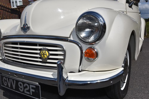 1967 Morris Minor Saloon 1000 Series III In vendita (immagine 69 di 99)