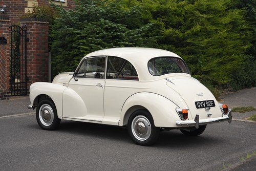 1967 Morris Minor Saloon 1000 Series III In vendita (immagine 13 di 99)