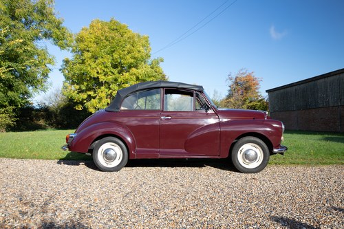 1960 Morris Minor Convertible For Sale (picture 12 of 181)