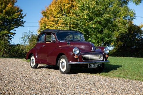 1960 Morris Minor Convertible For Sale (picture 16 of 181)